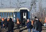 София - Дерайлирал вагон - Централна жп гара - Скъсана контактна мрежа