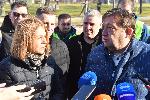София - Инспекция на жълтата керамична паважна настилка