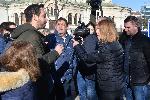 София - Инспекция на жълтата керамична паважна настилка