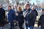София - Инспекция на жълтата керамична паважна настилка