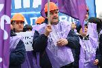 София - протест срещу затварянето на въглищните електроцентрали