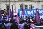 София - протест срещу затварянето на въглищните електроцентрали