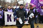 София - протест срещу затварянето на въглищните електроцентрали