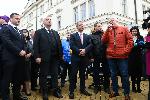 София - протест срещу затварянето на въглищните електроцентрали