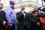София - протест срещу затварянето на въглищните електроцентрали