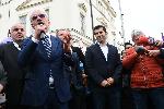 София - протест срещу затварянето на въглищните електроцентрали