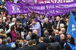 София - протест срещу затварянето на въглищните електроцентрали