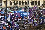 София - протест срещу затварянето на въглищните електроцентрали