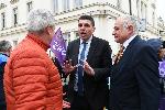 София - протест срещу затварянето на въглищните електроцентрали