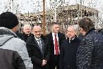 София - Гълъб Донев - Инспекция на терена за изграждане на Национална детска болница<br />