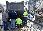 София – Проверка на качеството на ремонта на жълтите павета в столицата