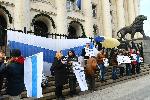 София – Протест в защита на руски опозиционери с отказано убежище