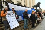 София – Протест в защита на руски опозиционери с отказано убежище