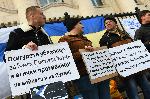 София – Протест в защита на руски опозиционери с отказано убежище