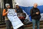 София – Протест в защита на руски опозиционери с отказано убежище