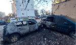 Две коли изгоряха в Хасково