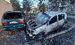Хасково - Две коли изгоряха в квартал Орфей