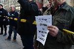 София - Протест пред сградата на Телус - Гражданско сдружение Боец <br />
<br />