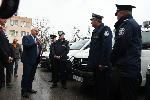 Демерджиев връчи ключовете на нова техника и награди и служители, отказали подкуп