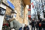 София - Протест в подкрепа на пребития в Охрид македонски българин Християн Пендиков <br />