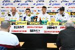 Пресконференция на националния отбор за Купа Дейвис преди мача с Нова Зеландия