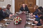 София - Среща в президентството