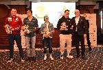 София - Награждаване на медалистите от  от зимния <br />
Европейски младежки олимпийски фестивал