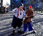 Лондон - Възпоменателна  църковна служба на клоуни - Clowns International