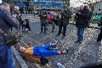 Лондон - Възпоменателна  църковна служба на клоуни - Clowns International