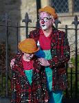 Лондон - Възпоменателна  църковна служба на клоуни - Clowns International