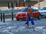 Лондон - Възпоменателна  църковна служба на клоуни - Clowns International