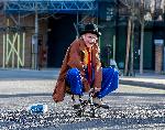 Лондон - Възпоменателна  църковна служба на клоуни - Clowns International