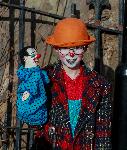 Лондон - Възпоменателна  църковна служба на клоуни - Clowns International