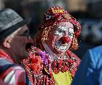 Лондон - Възпоменателна  църковна служба на клоуни - Clowns International