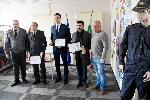 Варна - Награждаване на кметове от пожарникари