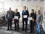 Варна - Награждаване на кметове от пожарникари
