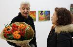 Художникът на култовото списание 'Дъга' откри изложба в Плевен