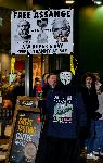 Лондон - Карнавал-протест в подкрепа на Джулиън Асанж
