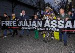 Лондон - Карнавал-протест в подкрепа на Джулиън Асанж
