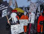Лондон - Карнавал-протест в подкрепа на Джулиън Асанж
