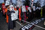 Лондон - Карнавал-протест в подкрепа на Джулиън Асанж