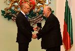 София - Президент - Награждаване - Иво Папазов Ибряма<br />