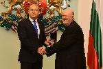 София - Президент - Награждаване - Иво Папазов Ибряма<br />
