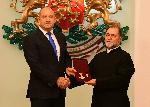 София - Президент - Награждаване - Иво Папазов Ибряма<br />