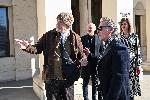 Фотографът Сандро Милър и актьорът Джон Малкович показаха съвместната си изложба  в Квадрат 500