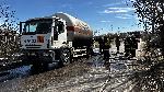 Село Горски извор - Евакуация - Запалена цистерна