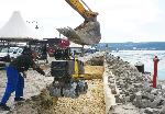 Започна укрепване на кейовата стена  на Морска гара Варна.