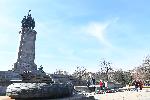 София - Паметник на съветската армия (МОЧА) - счупена плоча с надпис