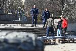 София - Паметник на съветската армия (МОЧА) - счупена плоча с надпис