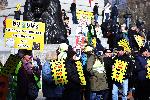 Лондон – Протест срещу разширяването на зоната с ниски емисии